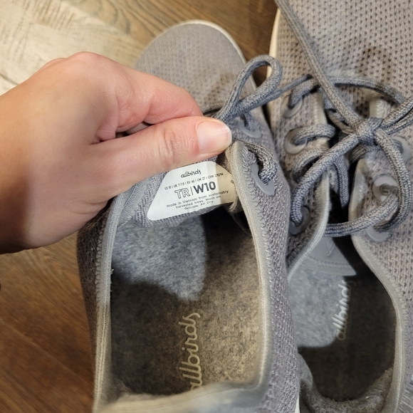 All Birds Tree Runner Women's Size US 10 Grey Low Top Athletic Shoes - Picture 6 of 6